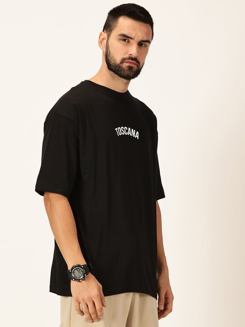 Thomas Scott Men Round Neck Typography Bio Finish Cotton T-shirt