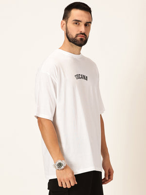 Thomas Scott Men Round Neck Typography Printed Bio Finish T-shirt