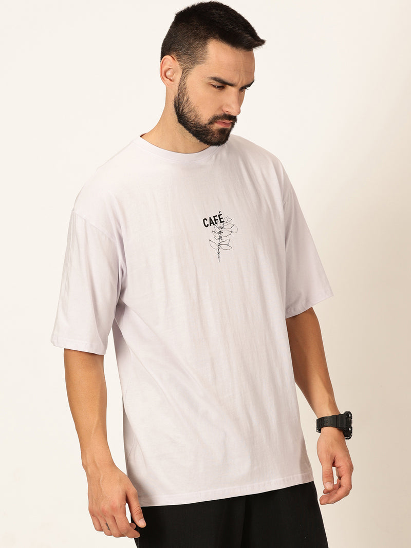Thomas Scott Men Oversized Graphic Printed Cotton Bio Finish T-shirt