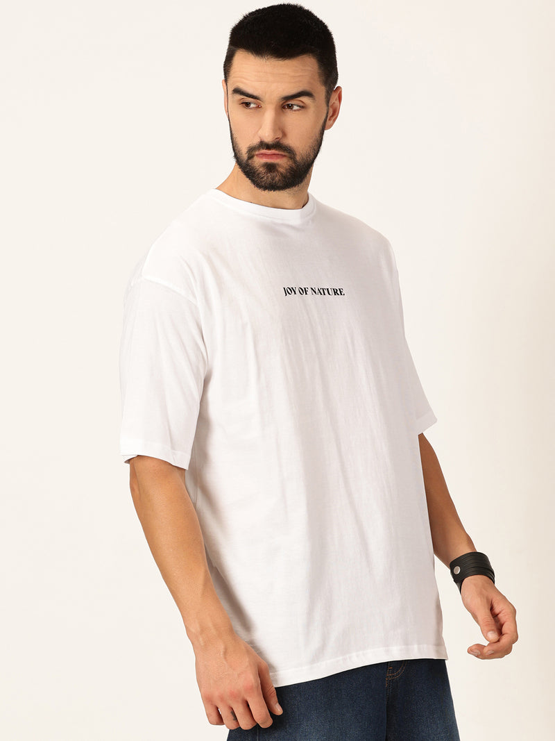 Thomas Scott Men Oversized Graphic Printed Cotton Bio Finish T-shirt
