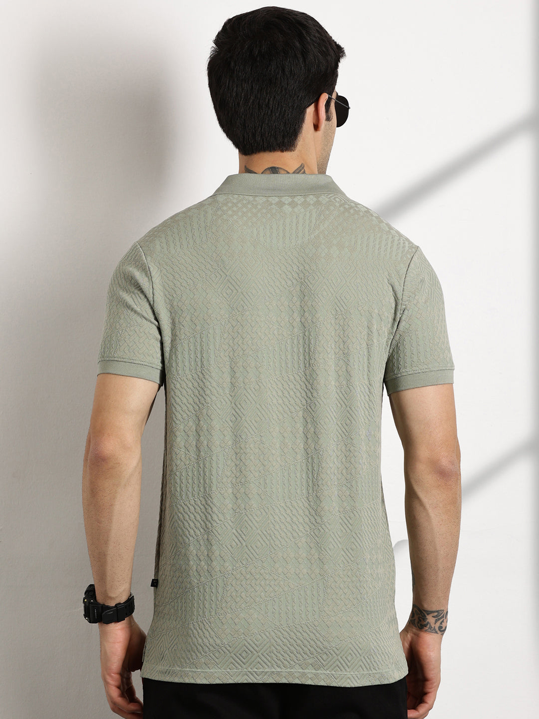 Thomas Scott Men Pista Polo Collar T-shirt