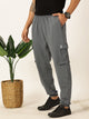 Thomas Scott Men Stormy Weather Relaxed-Fit Mid-Rise Solid 3 Pockets Cargo Joggers