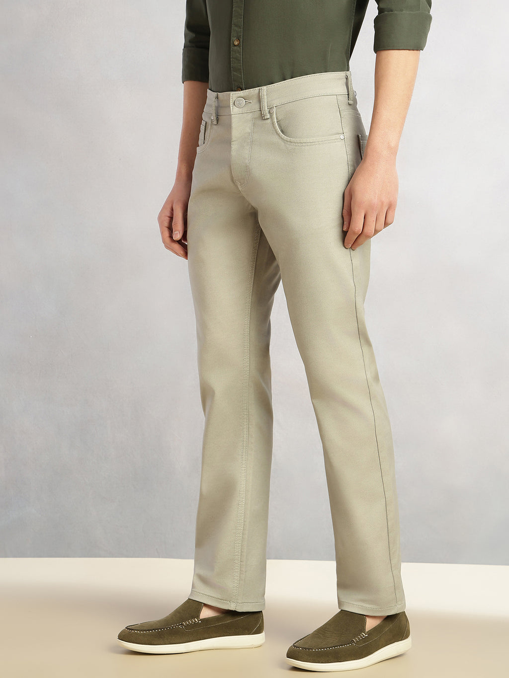 Thomas Scott Men Pista Cricket Club Collection Mid-Rise Straight Fit No Fade Stretchable Jeans
