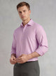 Voilet Regular Fit Long Sleeves Spread Collar 100% Cotton Oxford Formal Shirt For Men