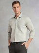 Bottle Green Regular Fit Long Sleeves Spread Collar with Twill Tape Solid 100% Cotton Formal Shirt For Men