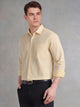 Lemon Regular Fit Long Sleeves Spread Collar with Twill Tape Solid 100% Cotton Formal Shirt For Men