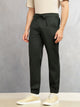 Thomas Scott Men Bottle Green Cricket Club Collection Regular Fit Mid-Rise Woven Joggers with Drawstring & 4 Utility Pockets