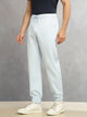 Thomas Scott Men Sky Blue Cricket Club Collection Regular Fit Mid-Rise Woven Joggers with Drawstring & 4 Utility Pockets