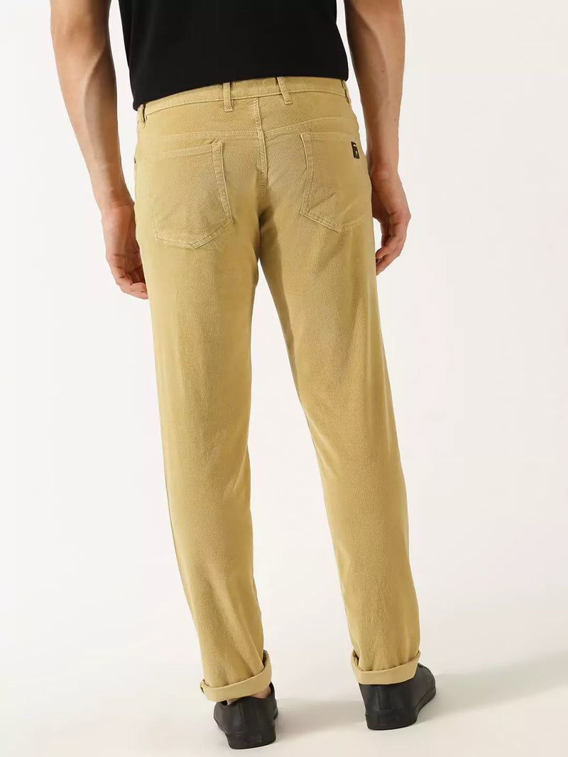 Thomas Scott Men Slim Fit Corduroy Chinos Trousers