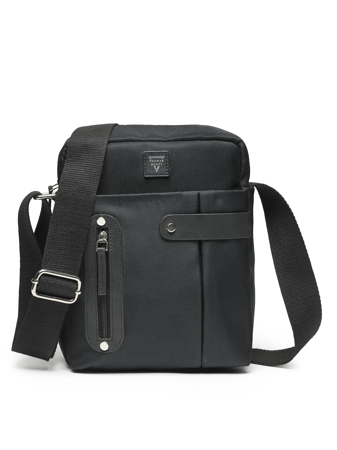 Thomas Scott Men Textured Messenger Bag