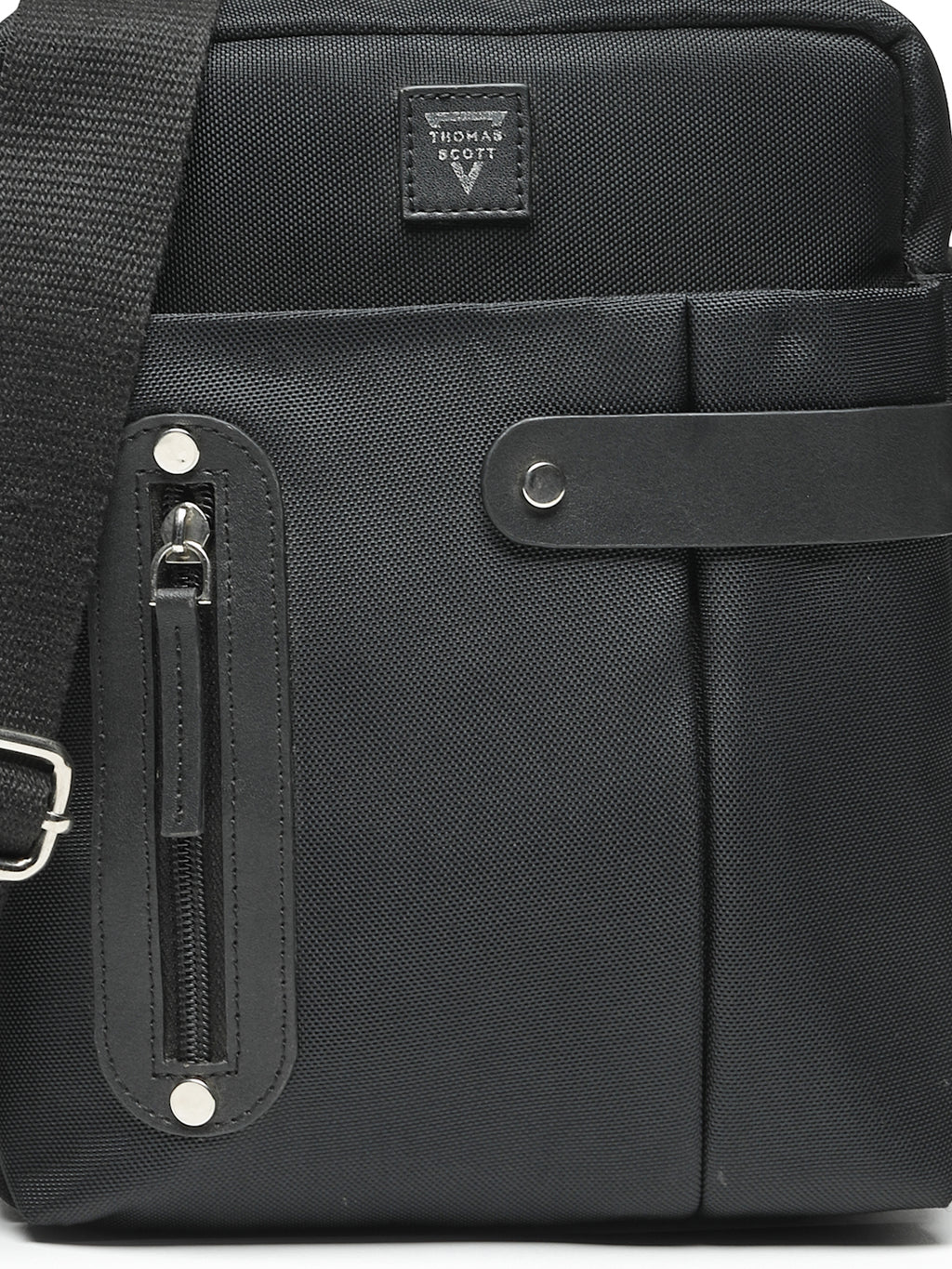 Thomas Scott Men Textured Messenger Bag