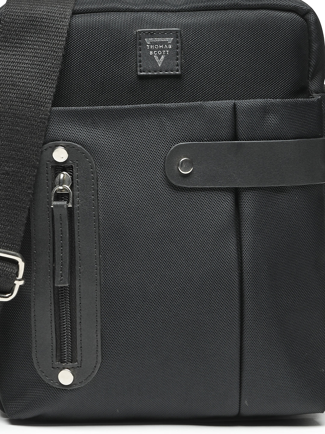 Thomas Scott Men Textured Messenger Bag