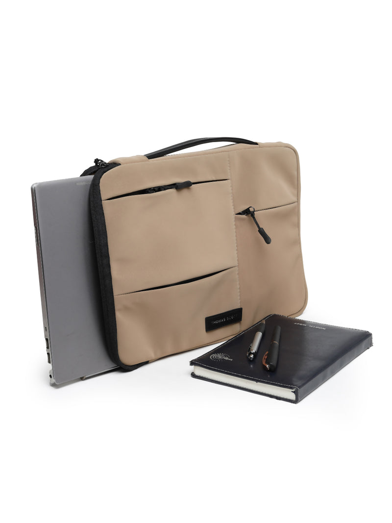 Thomas Scott Men Textured Laptop Sleeve