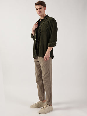 Thomas Scott Men Striped Premium Opaque Casual Shirt
