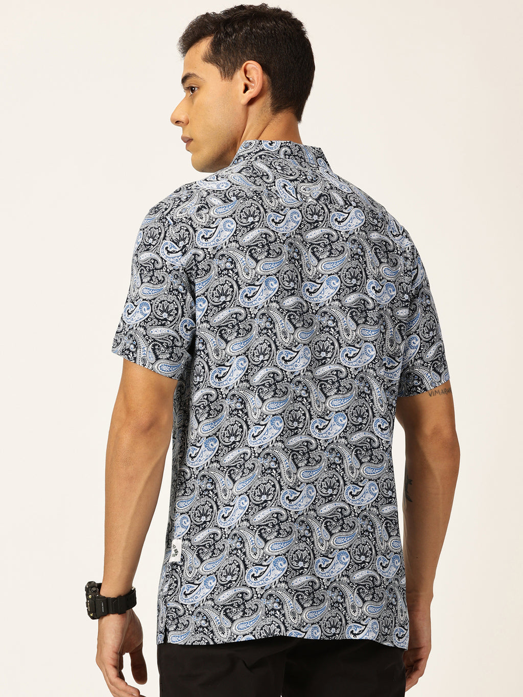 Thomas Scott Men Smart Ethnic Motifs Opaque Printed Casual Shirt