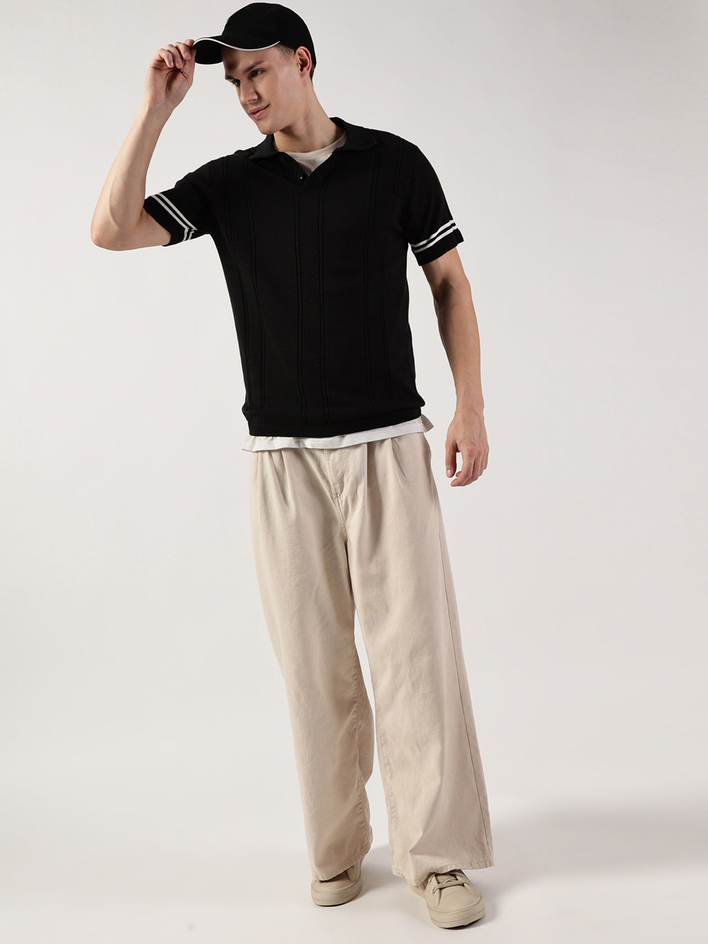 Thomas Scott Men Polo Collar T-shirt