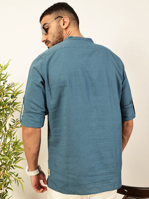 Thomas Scott Men Premium Opaque Casual Shirt