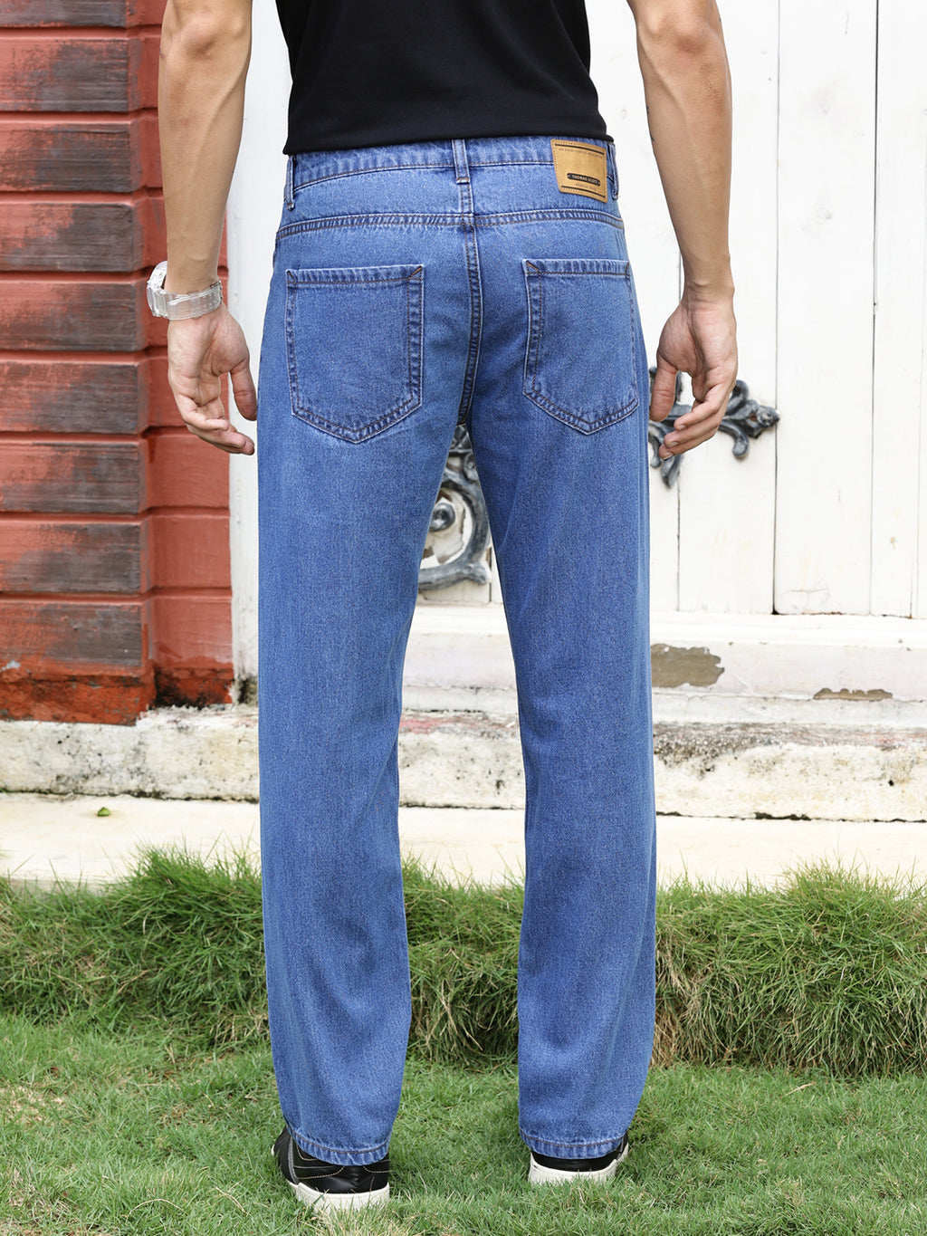 Thomas Scott Men Smart Relaxed Fit Cotton Jeans