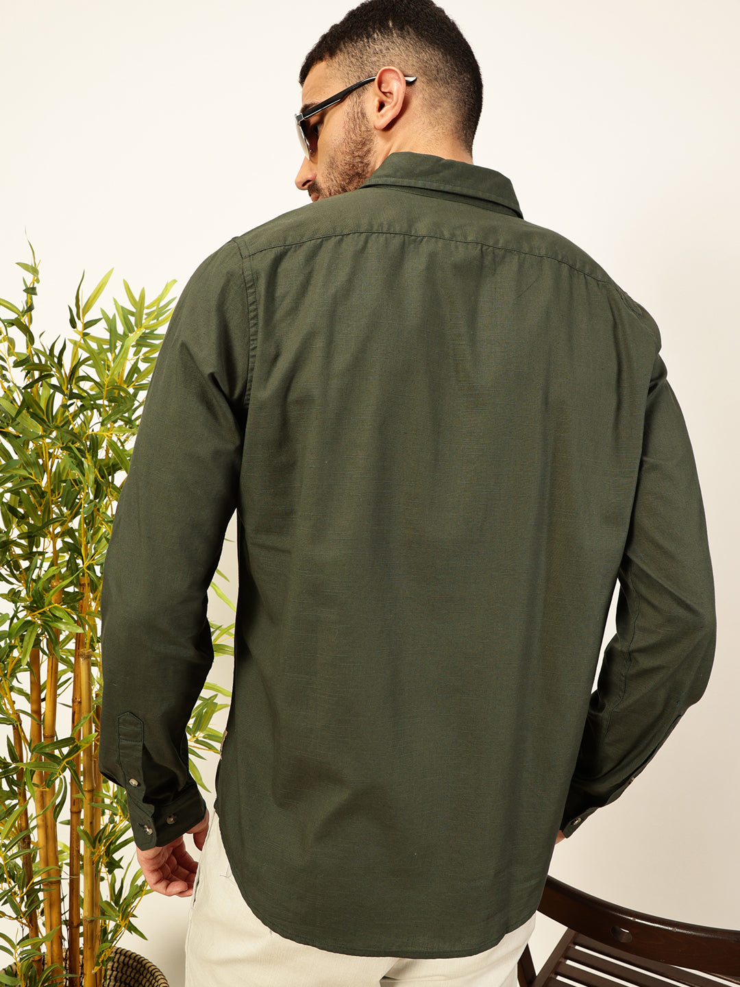 Thomas Scott Men Premium Opaque Casual Shirt