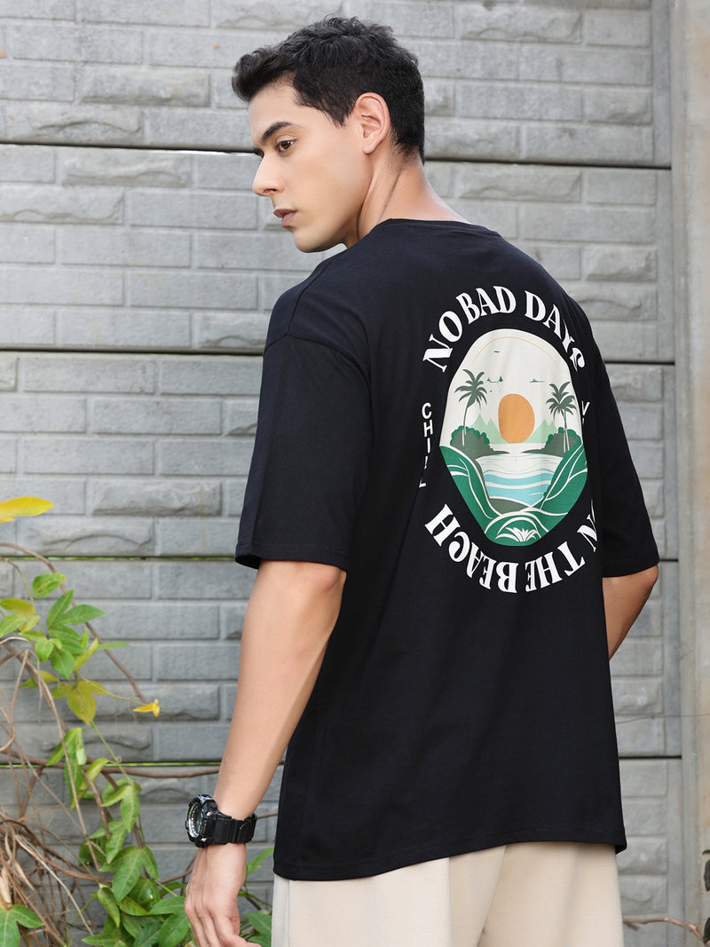 Thomas Scott Men Typography Printed Cotton T-Shirt