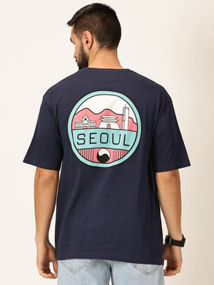 Thomas Scott Men Round Neck Typography Bio Finish T-shirt