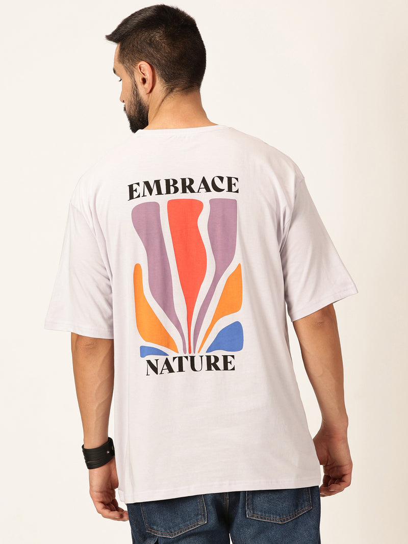 Thomas Scott Men Oversized Graphic Printed Cotton Bio Finish T-shirt
