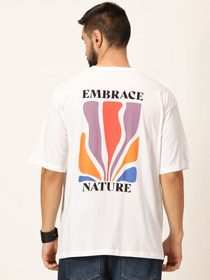 Thomas Scott Men Oversized Graphic Printed Cotton Bio Finish T-shirt