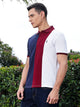 Thomas Scott Men Navy Regular Fit Short Sleeves Polo Collar Knit Tshirt