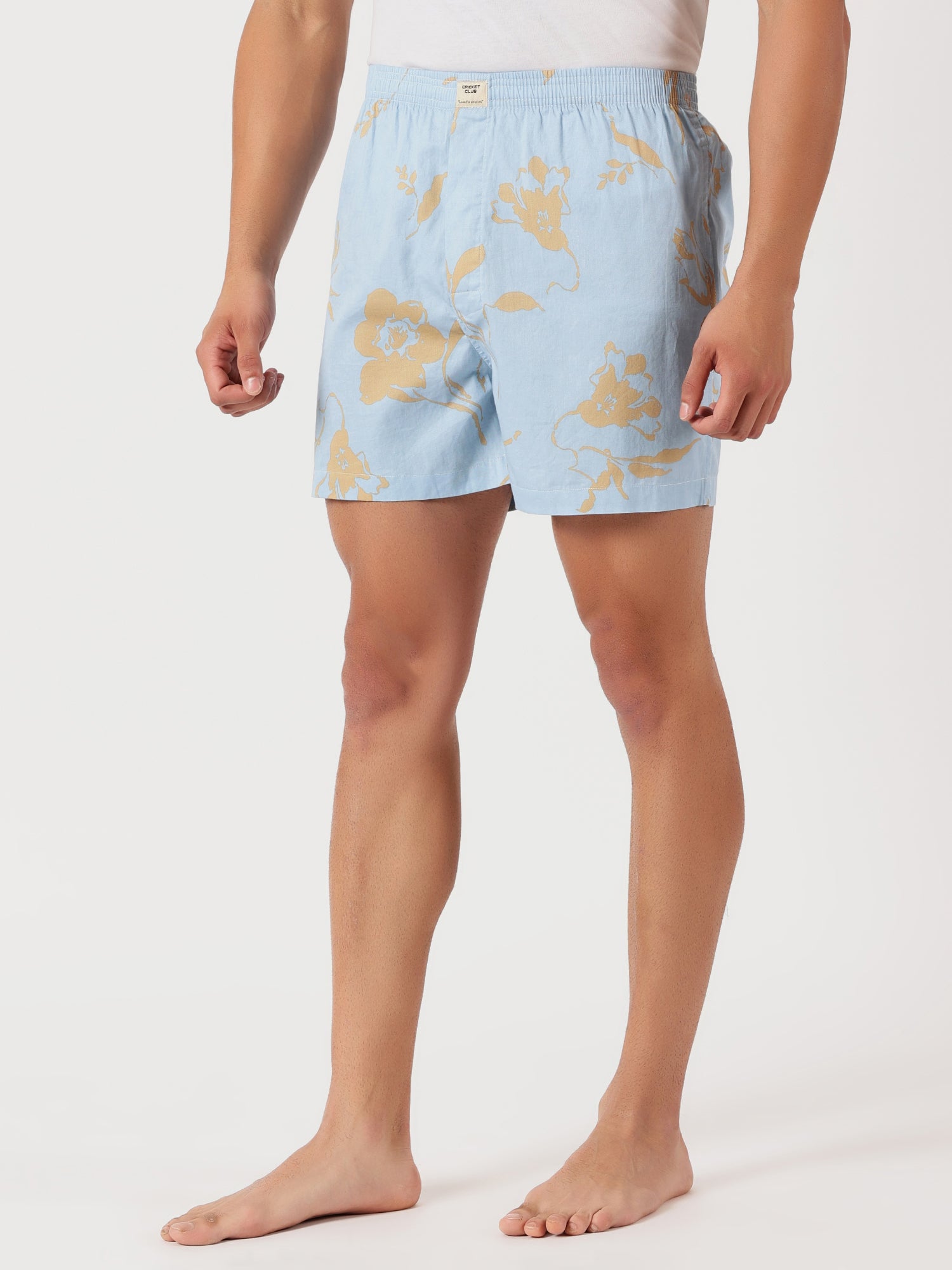 Thomas Scott Men Multicolor Cricket Club Regular Fit 100% Cotton Woven?Boxer Shorts (Pack of 3)
