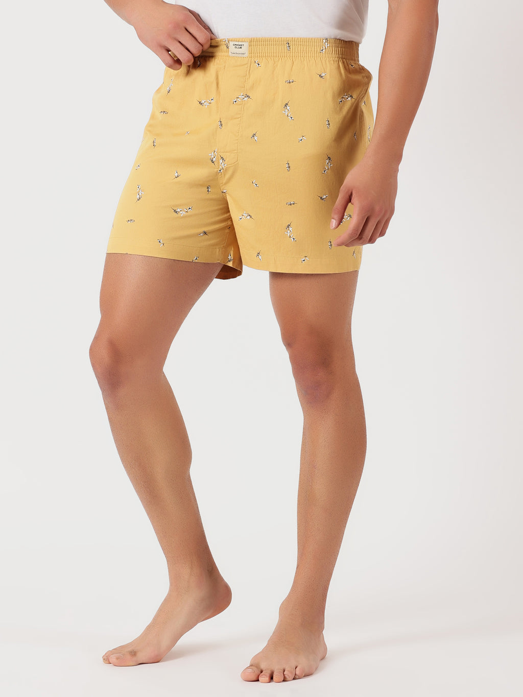 Thomas Scott Men Multicolor Cricket Club Regular Fit 100% Cotton Woven?Boxer Shorts (Pack of 3)