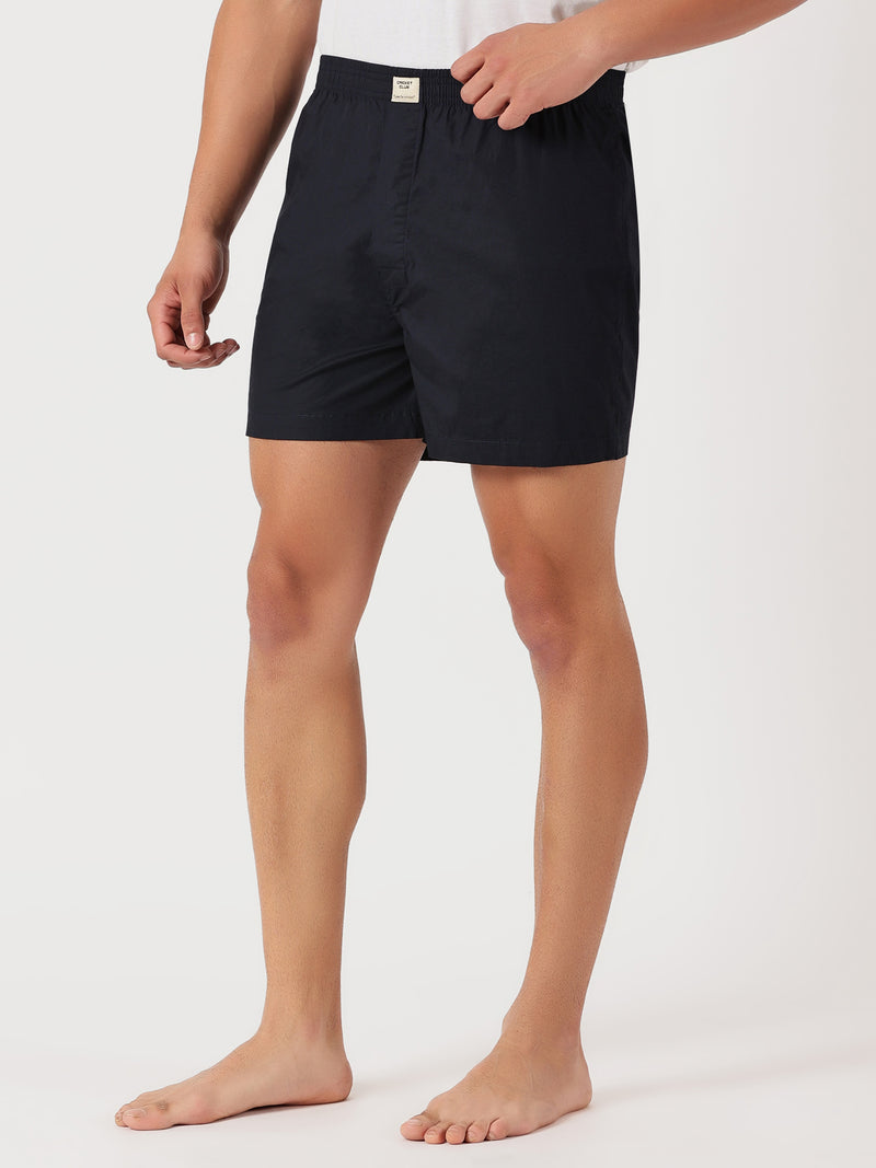 Thomas Scott Men Multicolor Cricket Club Regular Fit 100% Cotton Woven?Boxer Shorts (Pack of 3)
