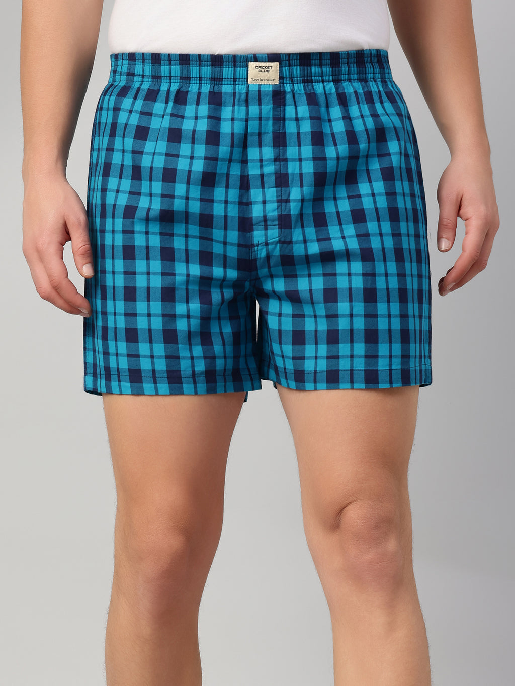 Thomas Scott Men Multicolor Cricket Club Collection Regular Fit 100% Cotton Woven Boxer Shorts (Pack of 3)