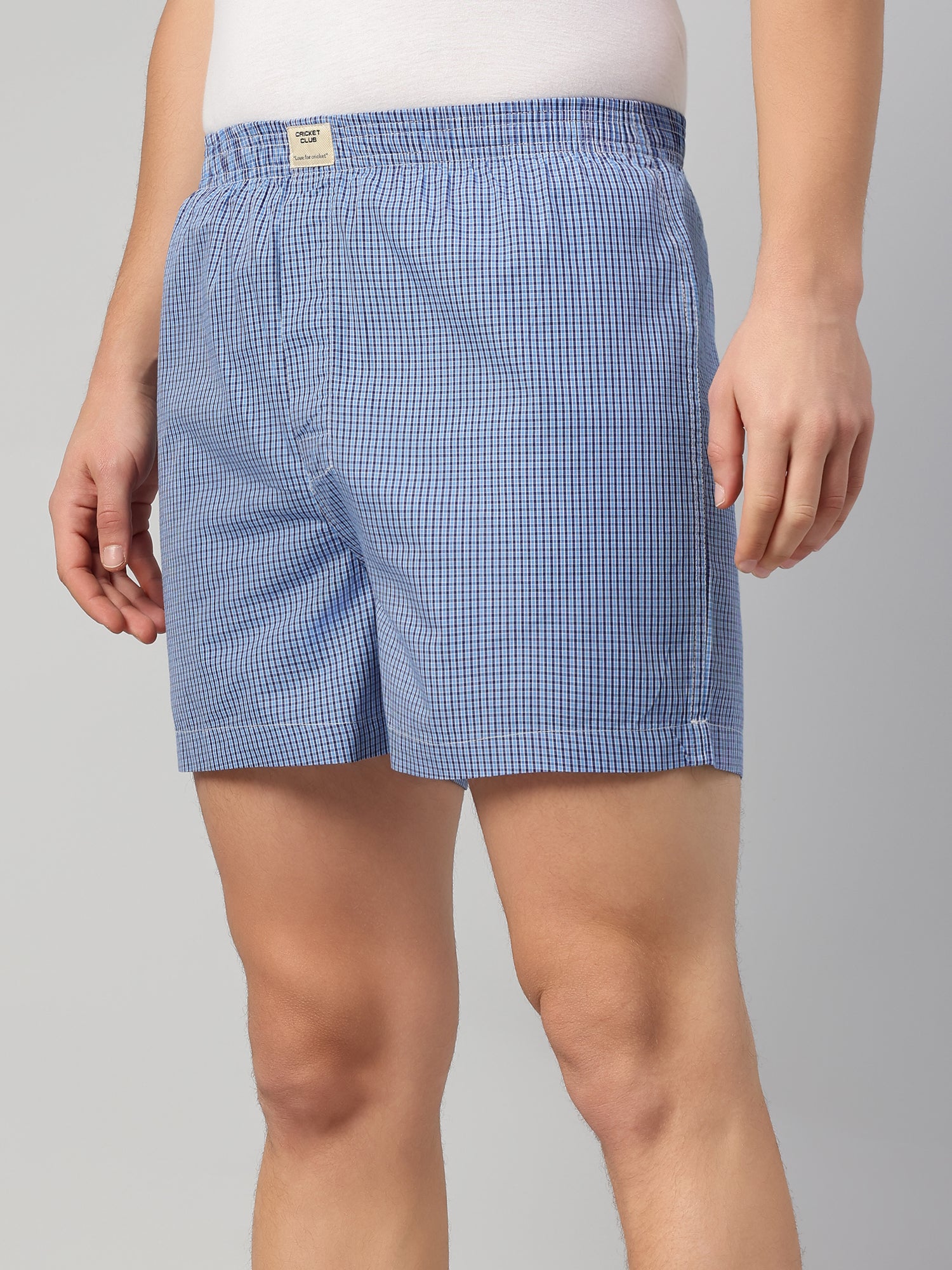 Thomas Scott Men Multicolor Cricket Club Collection Regular Fit 100% Cotton Woven Boxer Shorts (Pack of 3)