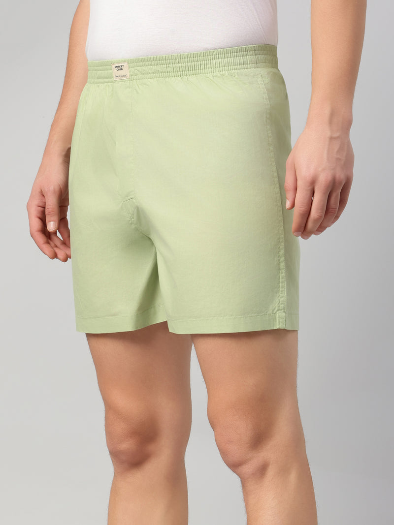 Thomas Scott Men Multicolor Cricket Club Collection Regular Fit 100% Cotton Woven Boxer Shorts (Pack of 3)