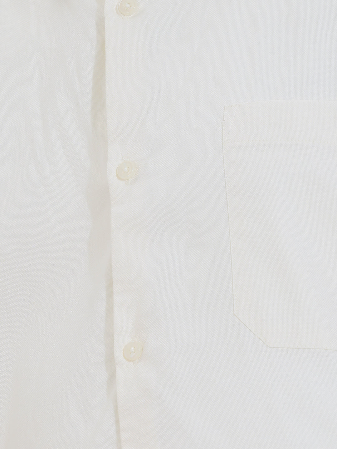 Yellow Plus Size Smart Long Sleeves Regular Fit Spread Collar Solid 100% Cotton Formal Shirt For Men