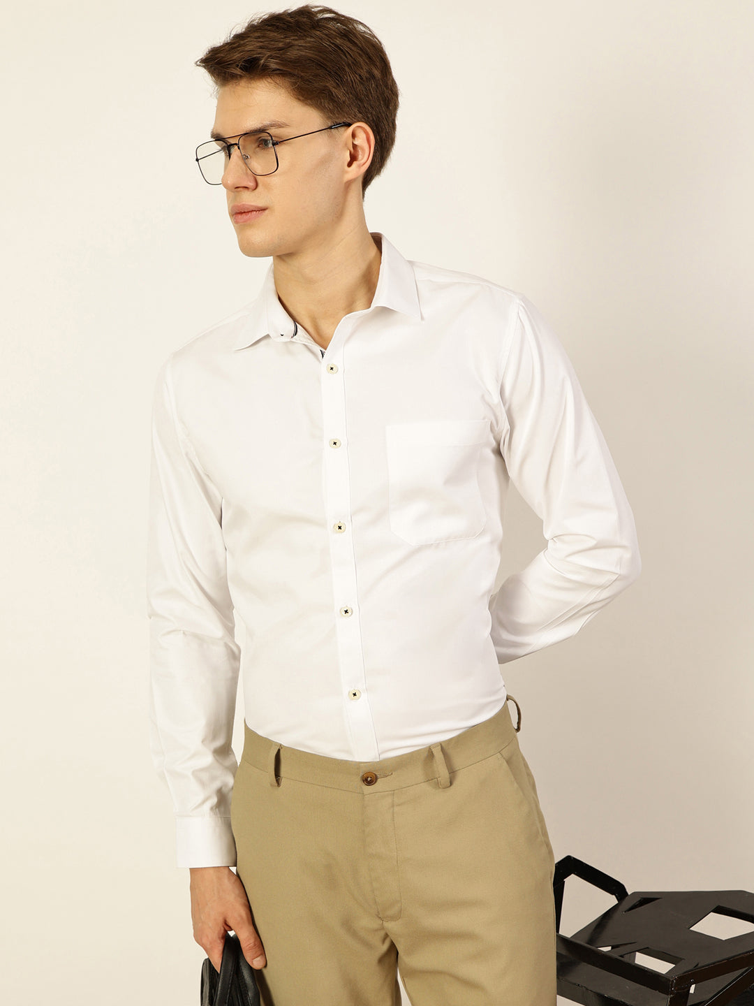 Thomas Scott Men Smart Opaque Formal Shirt