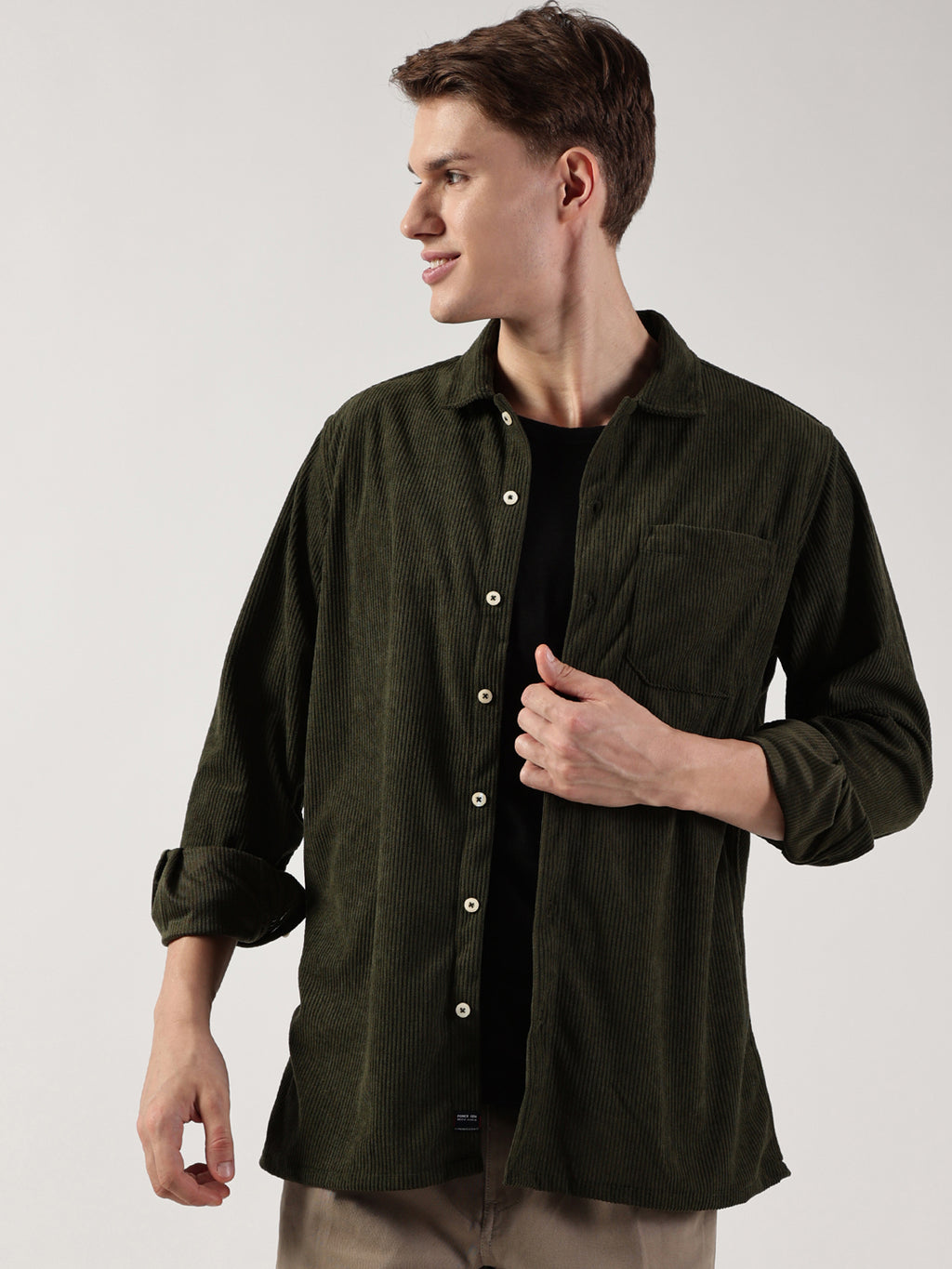 Thomas Scott Men Striped Premium Opaque Casual Shirt