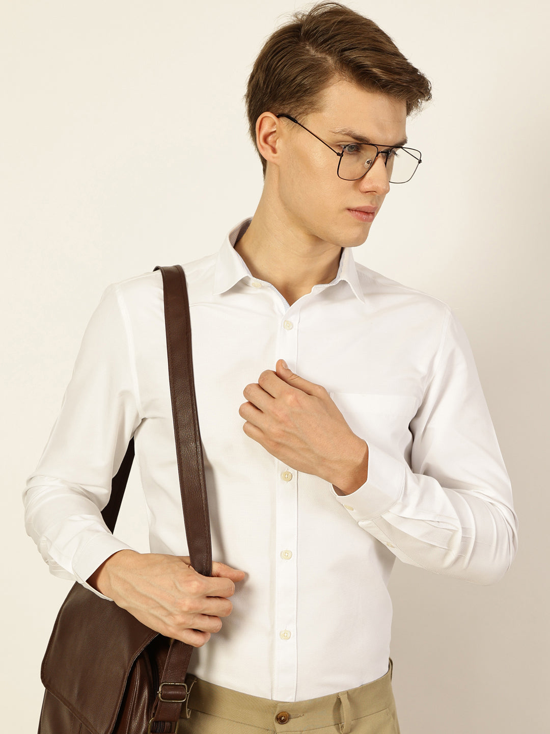 Thomas Scott Men Smart Opaque Formal Shirt