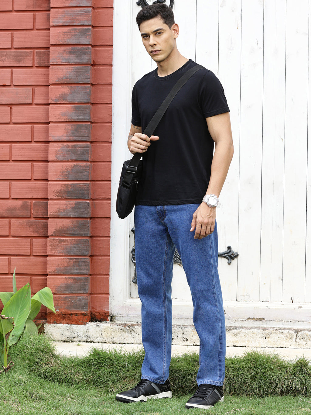 Thomas Scott Men Smart Relaxed Fit Cotton Jeans