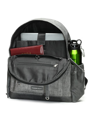 Thomas Scott Men Textured Backpack
