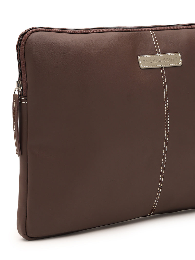 Thomas Scott Men PU Laptop Sleeve