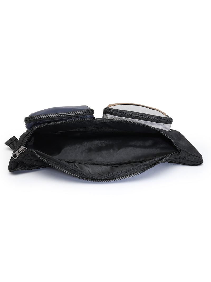 Thomas Scott Men Colourblocked Waist Pouch