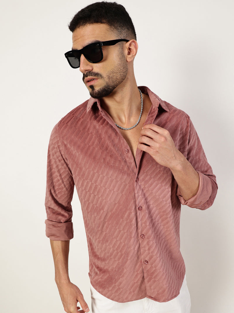 Thomas Scott Men Premium Slim Fit Opaque Casual Shirt