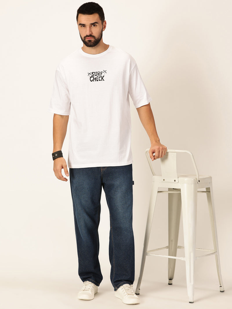 Thomas Scott Men Round Neck Typography Bio Finish Cotton T-shirt