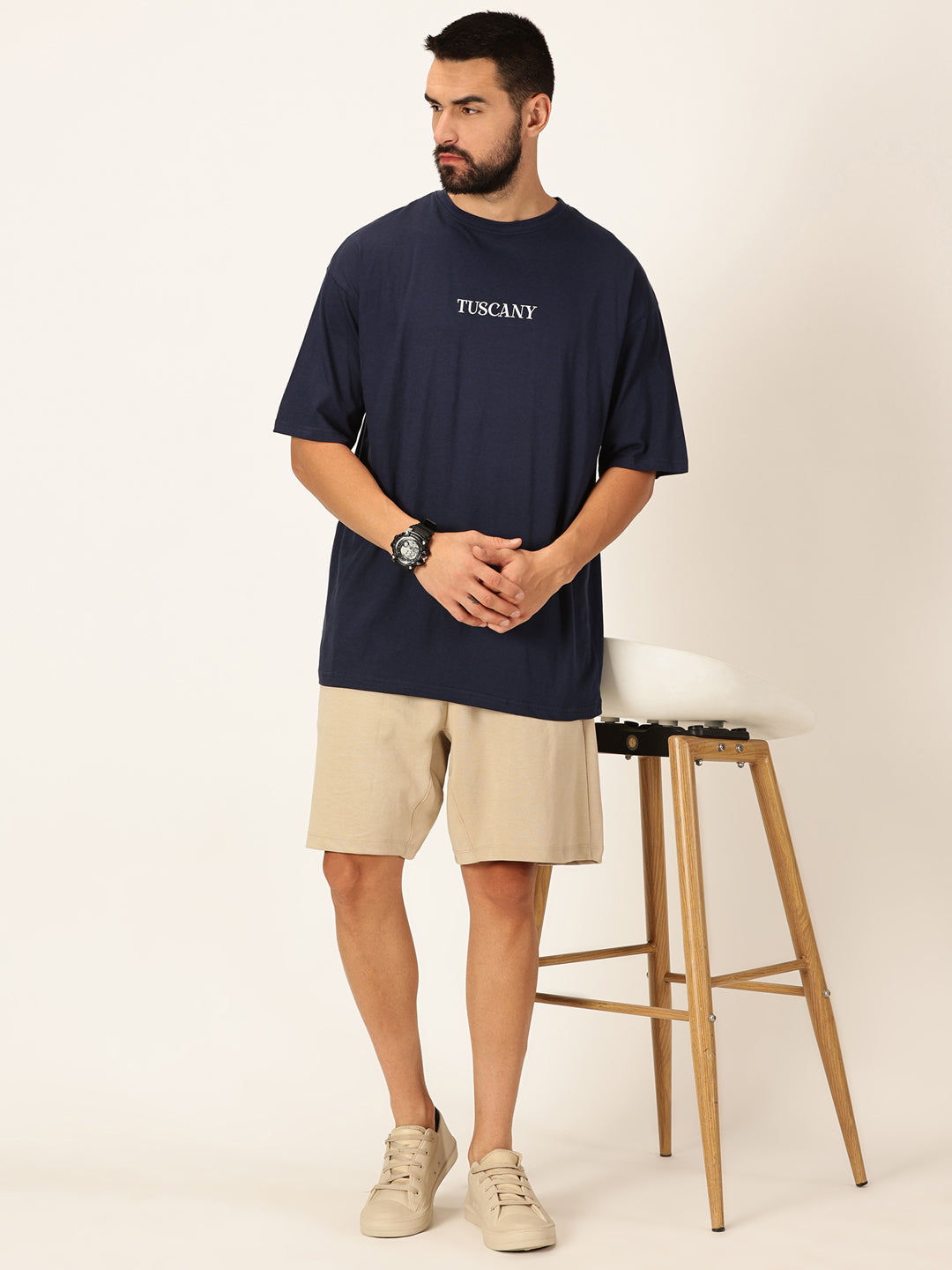 Thomas Scott Men Printed Bio Finish Cotton T-shirt