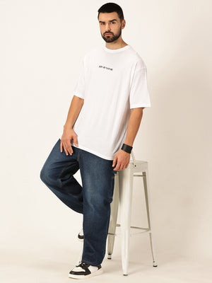 Thomas Scott Men Oversized Graphic Printed Cotton Bio Finish T-shirt