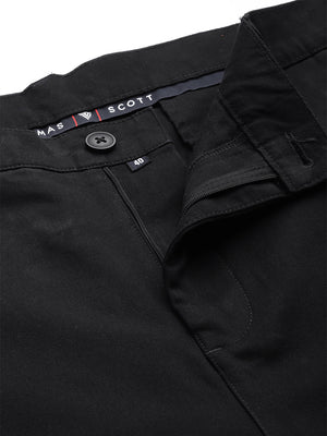 Thomas Scott Men Plus Size Smart Easy Wash Pure Cotton Chinos Trousers