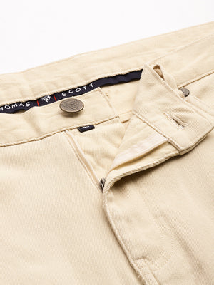 Thomas Scott Men Plus Size Smart Easy Wash Pure Cotton Chinos Trousers