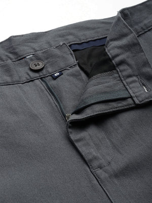 Steel Plus Size Smart Easy Wash Pure Cotton Chinos Trouser For Men