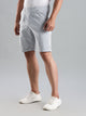 Thomas Scott Men Blue Mid-Rise Regular Fit Striped Cotton Shorts